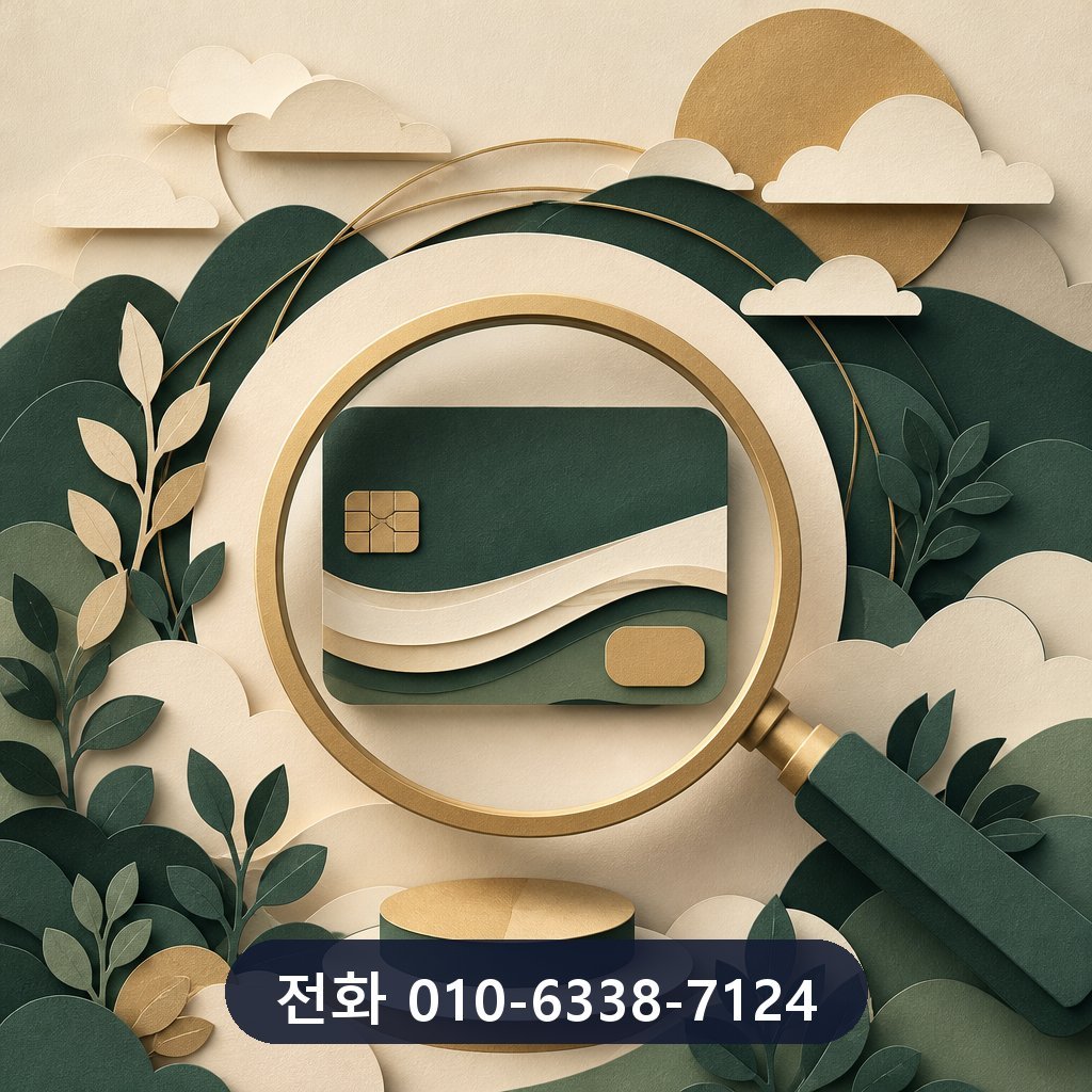 천안 카드깡 한도 확인 이미지