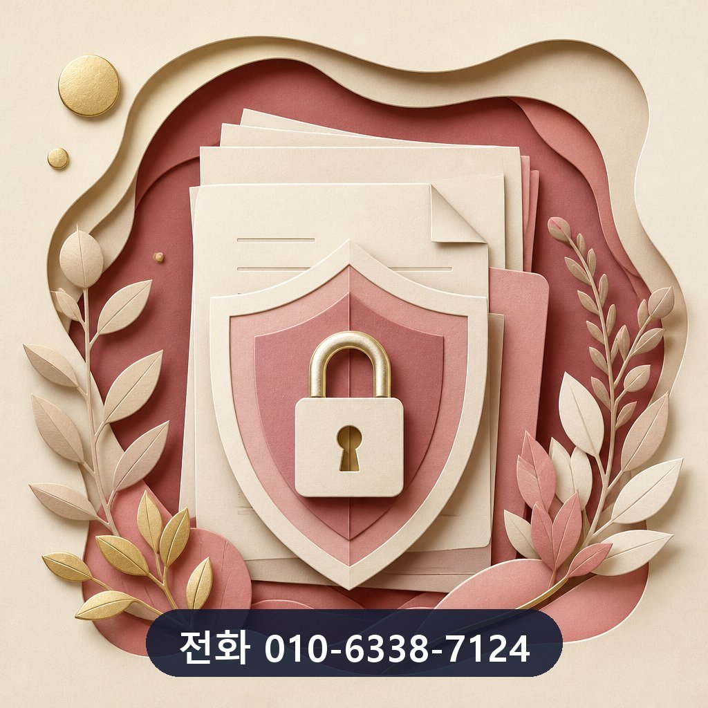 천안 카드깡 개인정보 보호 이미지